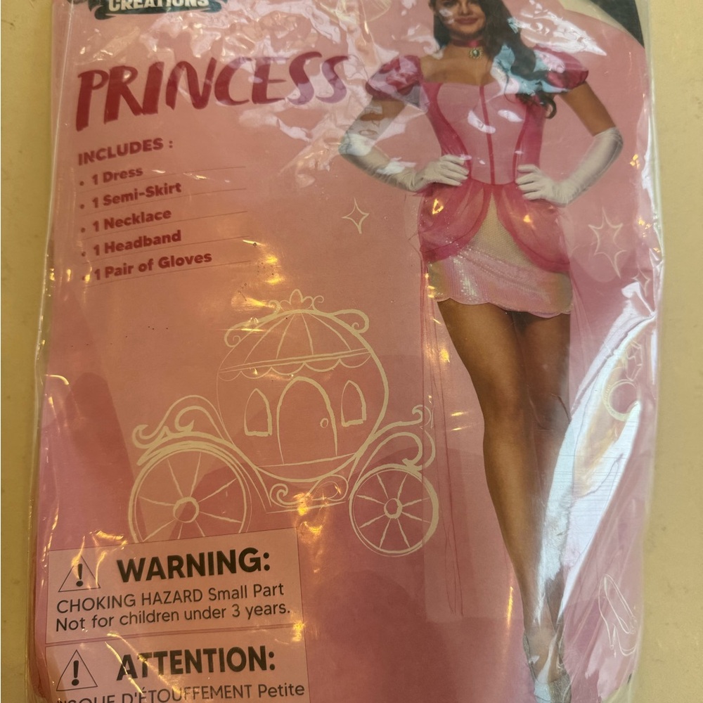 Pink Princess Costume Set- Large